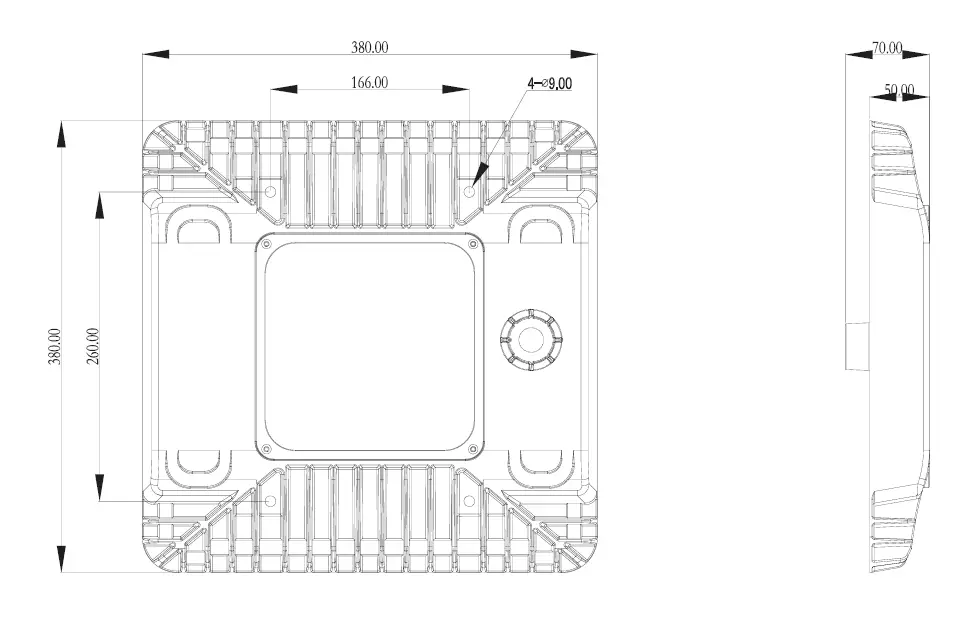 HANECO BENZINA-G2 Lighting Led Canopy Light FIG 11