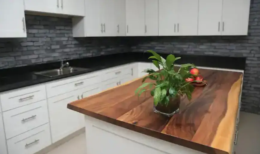 Hampton Bay Saman 4ft Solid Wood Countertop User Guide Hampton Bay Saman 4ft Solid Wood Countertop User Guide