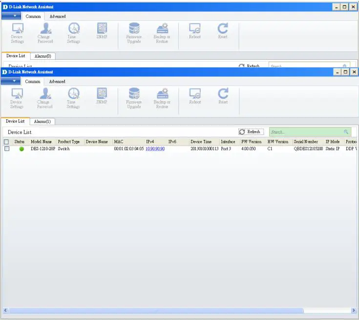 D-Link DGS-1250 A1 Series Firmware Release Notes Datasheet - Execute D-Link Network Assistant