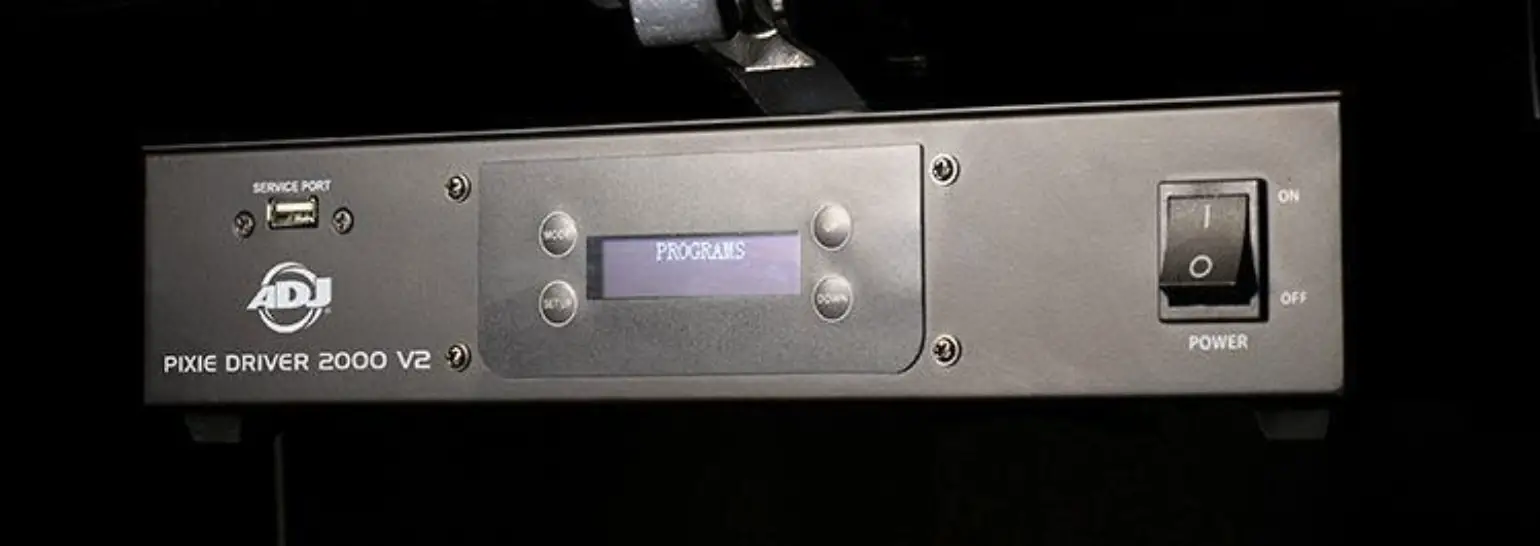 Adj Pixie Driver 2000 Controller For Pixie Strip User Manual