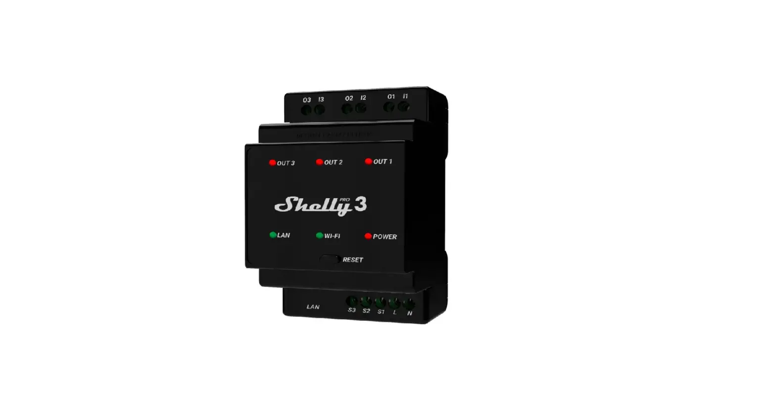 Shelly 3 Circuit Wifi Smart Relay Pro 3 User Guide Shelly 3 Circuit Wifi Smart Relay Pro 3 User Guide
