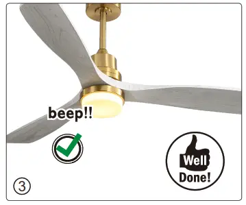 Sofucor KBS 5247 52 Inch Ceiling Fan - FIG 13