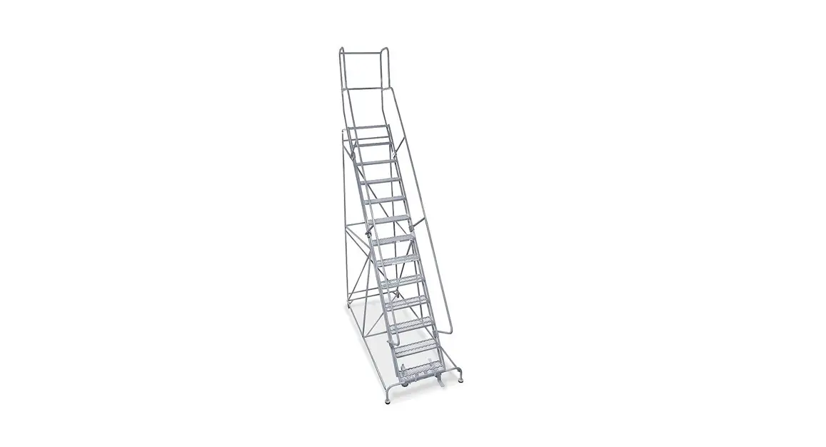 Uline 13-16 Step Rolling Safety Ladders Installation Guide