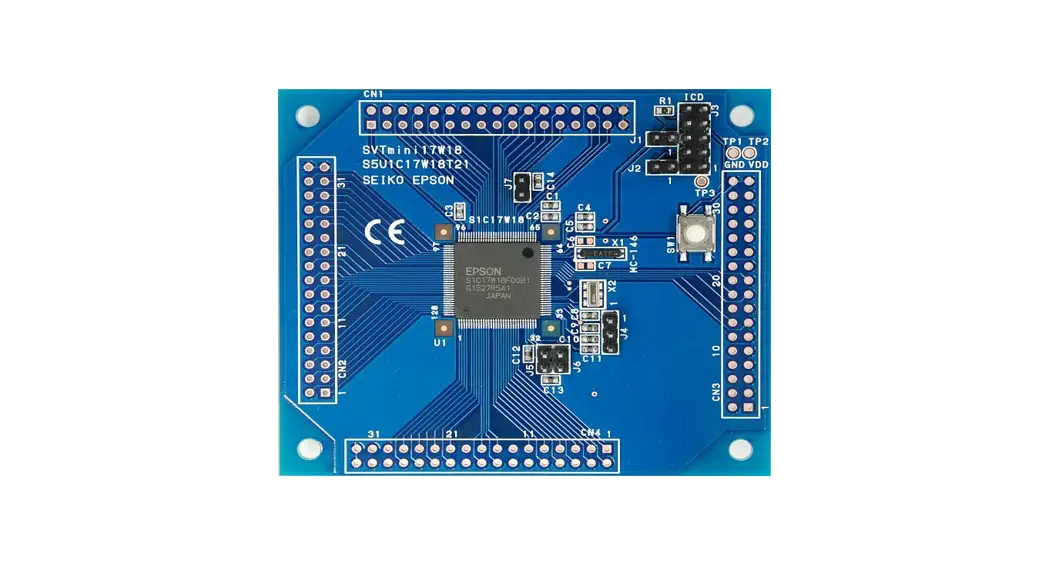 Epson S5u1c17m03t Cmos 16-bit Dmm Microcontroller Board User Manual