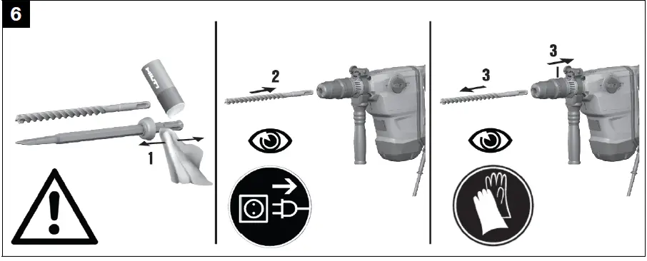 HILTI TE 60-AVR Rotary Hammer 06