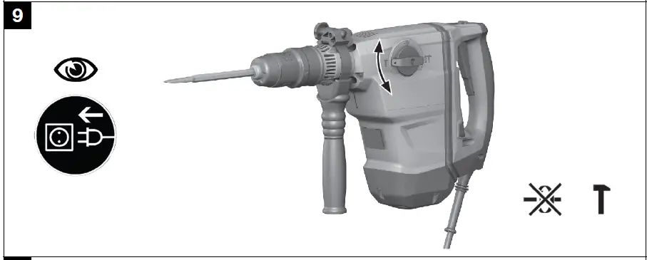 HILTI TE 60-AVR Rotary Hammer 09