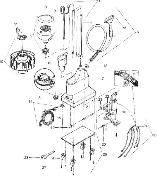 Jiffy Steamer J-1 Hat 120 Volt Pink Series - 7
