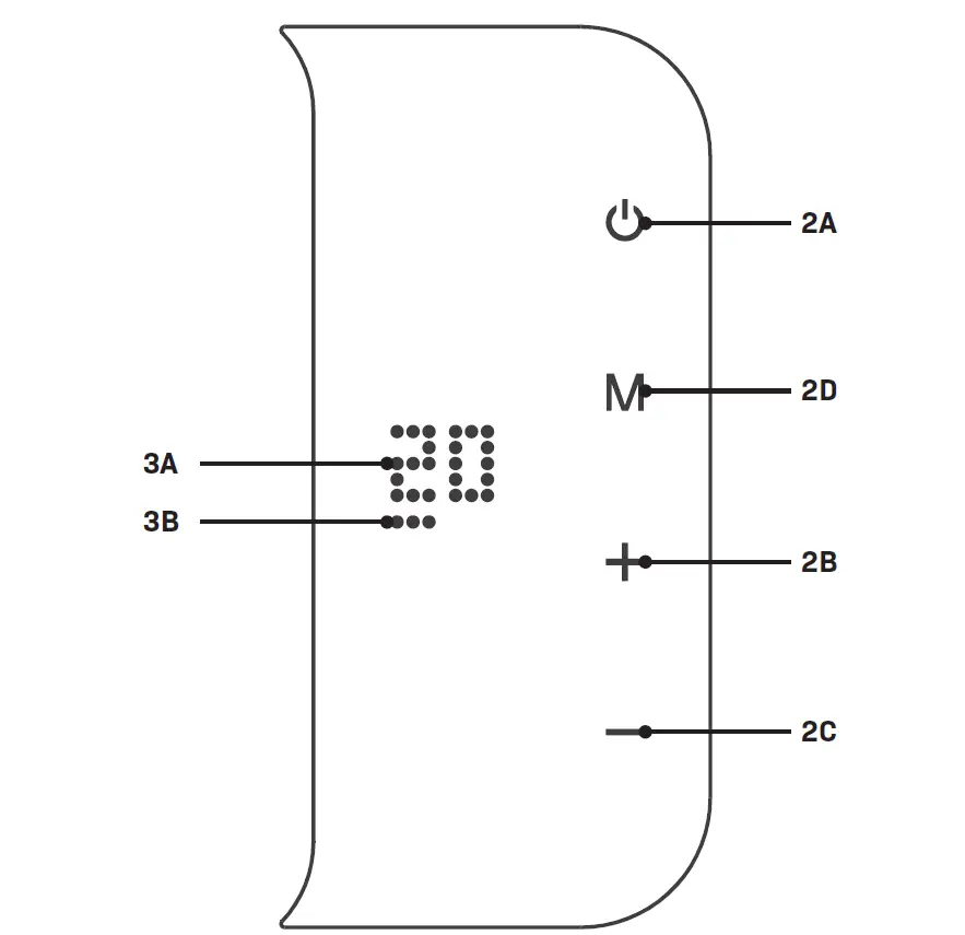 VONROC-EH518AC-Electric-PTC-Fan-Heater-Instruction-FIG-2