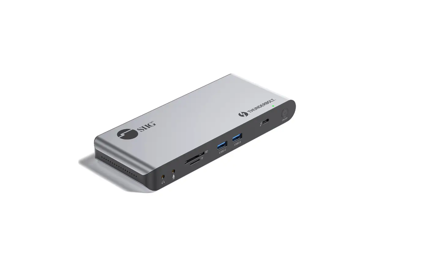 Siig Ju-dk0u11-s1 Thunderbolt 4 Docking Station And Pd User Manual