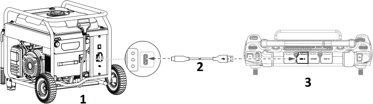 dji D6000i - Connection
