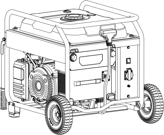 dji D6000i Multifunctional Inverter Generator