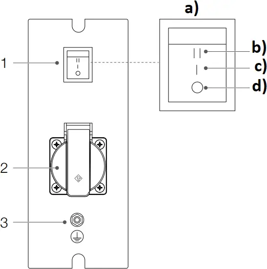 dji D6000i - Operation Panel