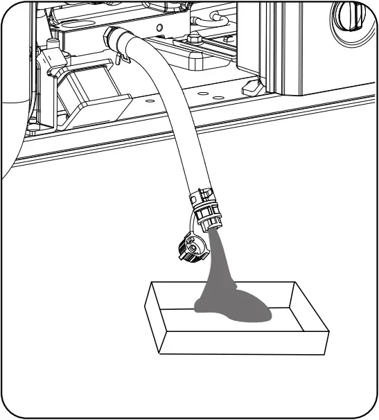 dji D6000i - Replacing engine oil