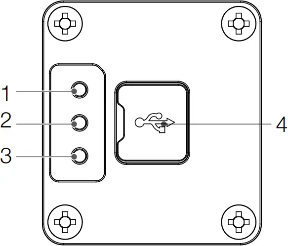dji D6000i - Status LEDs