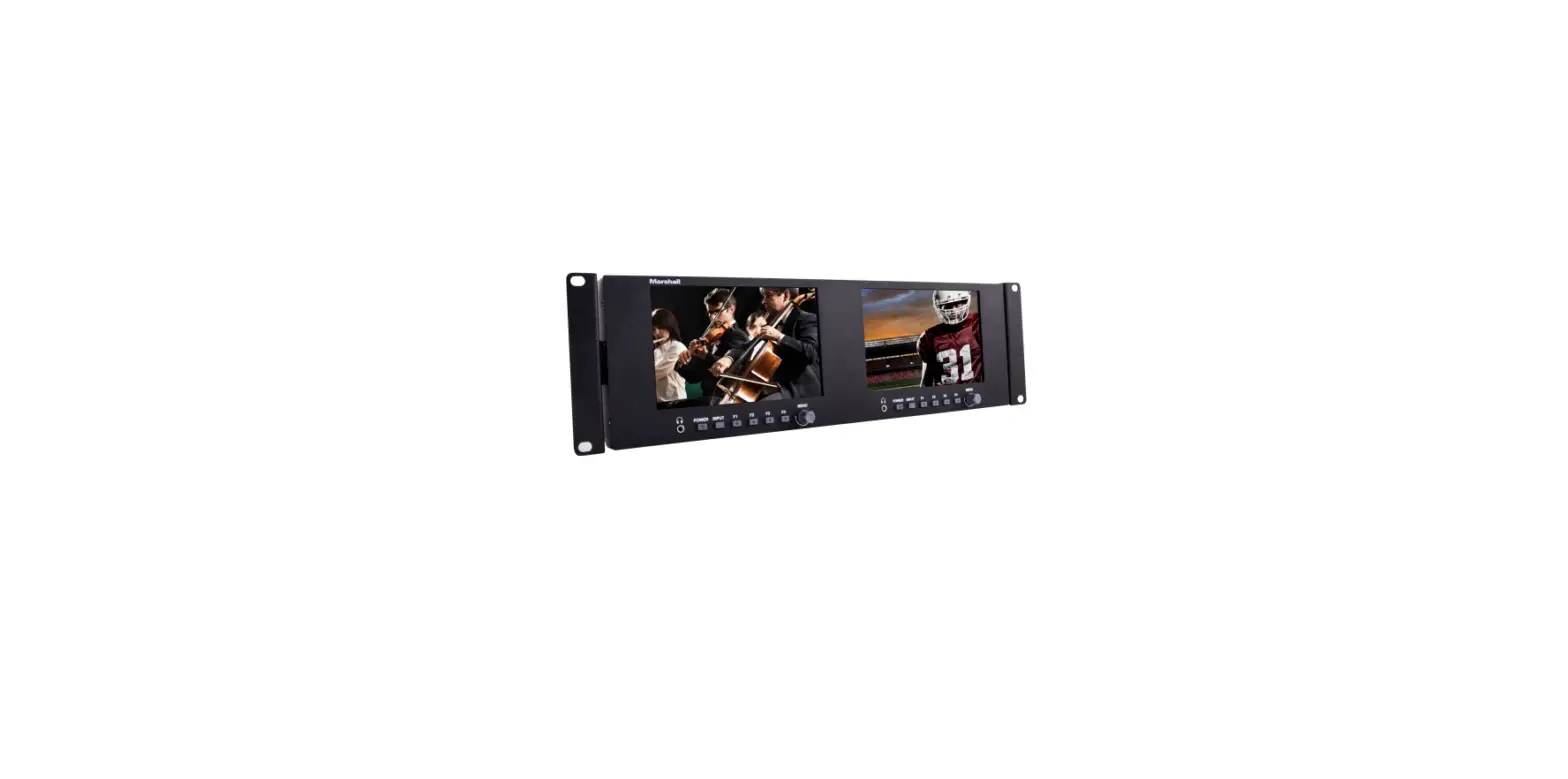 Marshall Ml-702 W Dual 7 Inch Full Hd 3ru Rack Mount Monitor Instruction Manual Marshall Ml-702 W Dual 7 Inch Full Hd 3ru Rack Mount Monitor Instruction Manual