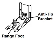 Whirlpool W11509589A 30 Inch Fingerprint Resistant Black Stainless Steel Freestanding Electric Range - Figure 1