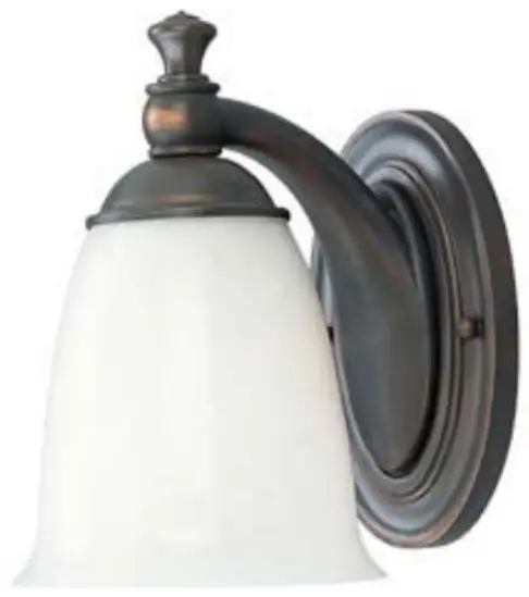 PROGRESS LIGHTING P3027-74 1 Light 6 inch Venetian Bronze Bath Vanity Wall Light -