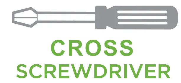 Clihome CL-CT4747BK Beside Table 2-Drawer with Open Shelves Nightstand - fig 1