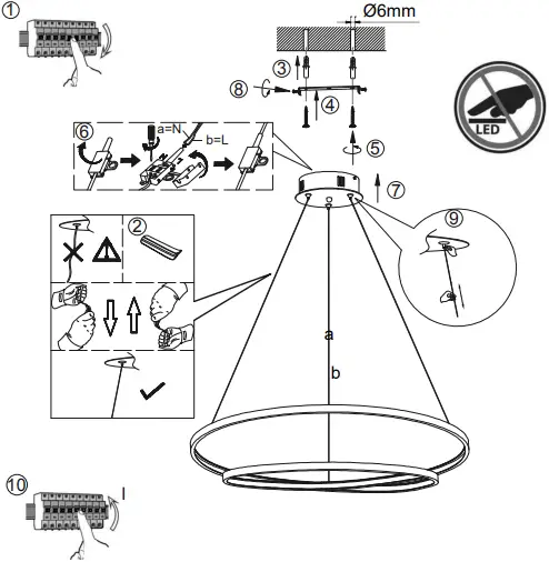 Paul Neuhaus 2474 LED Pendant Light-FIG3