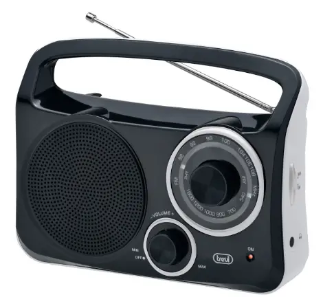 trevi RA 762 2 Band Portable Radio 2 Power Supplies