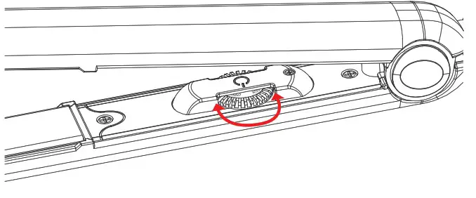 DARTWOOD 40W Portable Ceramic Hair Straightener - straightener1