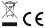 disposal and ce icon