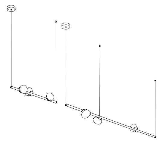 BOCCI 84 3V Cable Suspended-