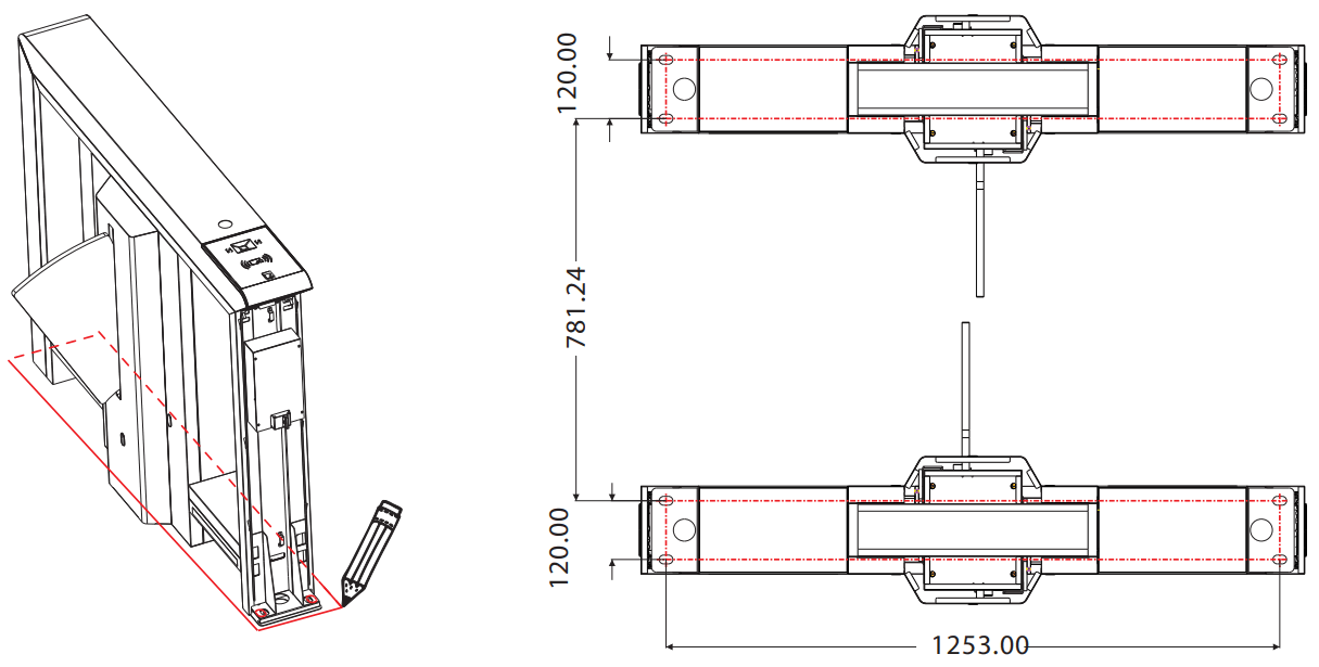 ZKTeco Mars F1000 Series Smart Entrance Control - FIGURE 6