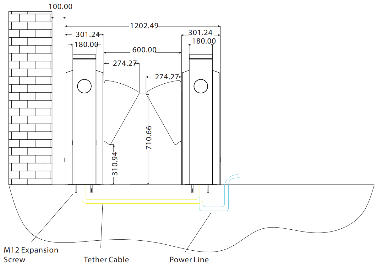 ZKTeco Mars F1000 Series Smart Entrance Control - FIGURE 9