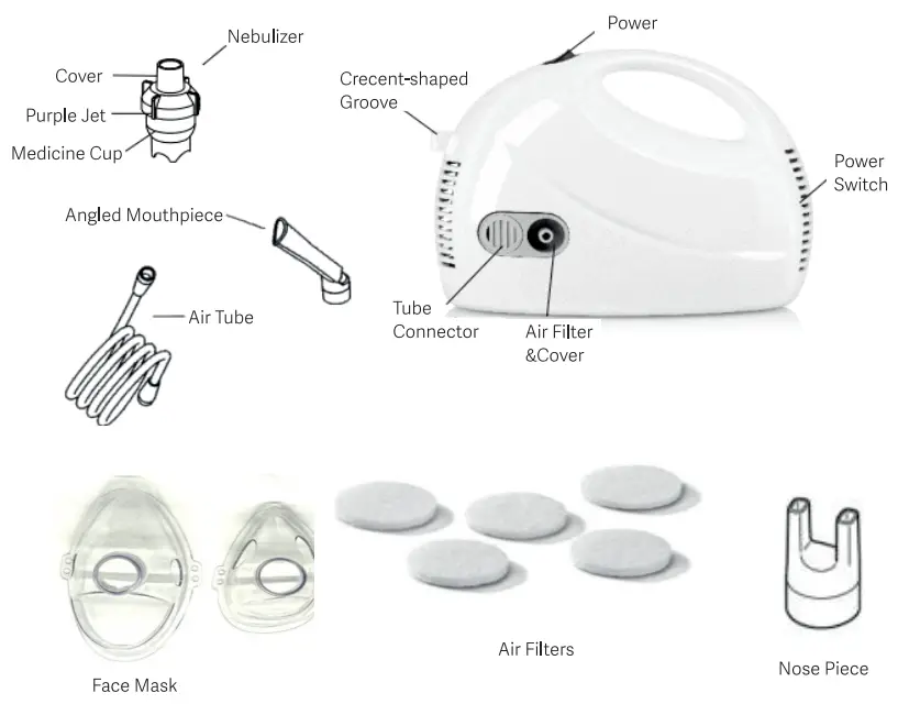 Dr Trust Compressor Nebulizer 407 - figure 1