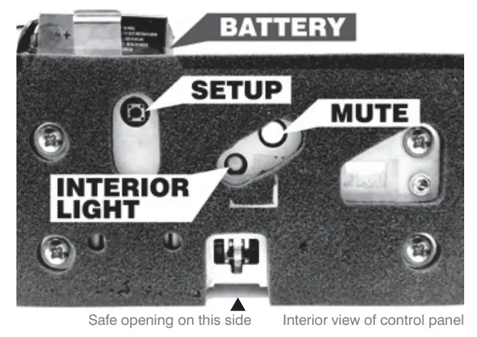 Liberty Home Defender - Battery installation