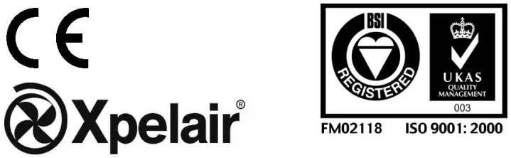 Xpelair C4SR Simply Silent 100mm Contour Fan - fig 5