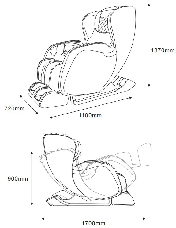 ITSU IS5008 Prime Genki Massage Chair - Fig 10