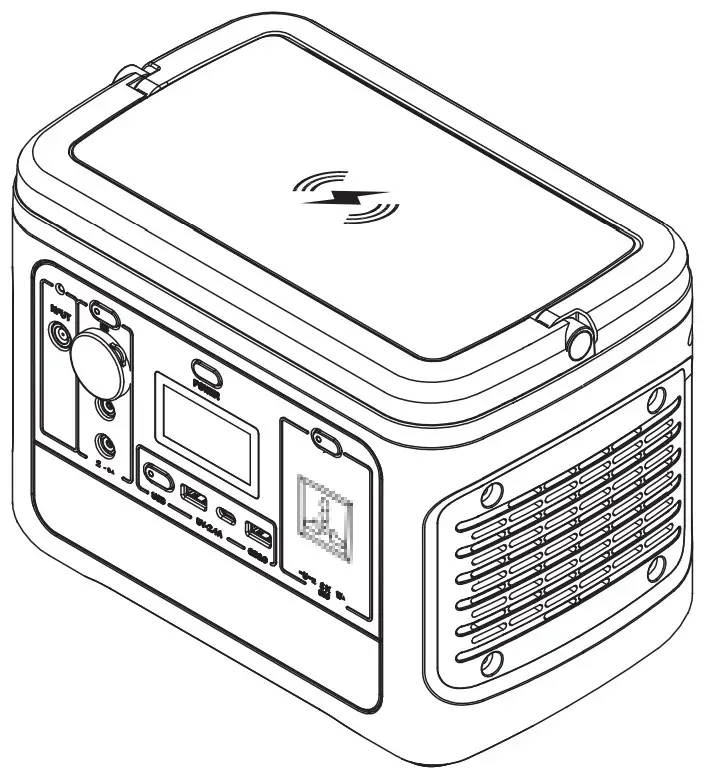 V-TAC VT-606 Energy Storage Power Supply