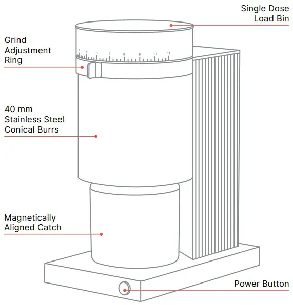 FELLOW Opus Conical Burr Grinder - Product Overview