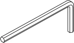 habitat Drawer - Bag 1 - Allen Key