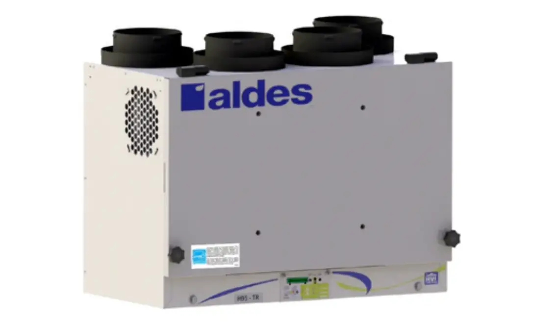 Aldes Residential Hrv H150-tqg Heat Recovery Ventilator Owner's Manual