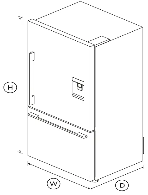 FISHER -PAYKEL-RF170WDRUX5-N-Freestanding-Refrigerator-Freezer,-32-Inch-17-1-cu-ft,-Ice-FIG-1