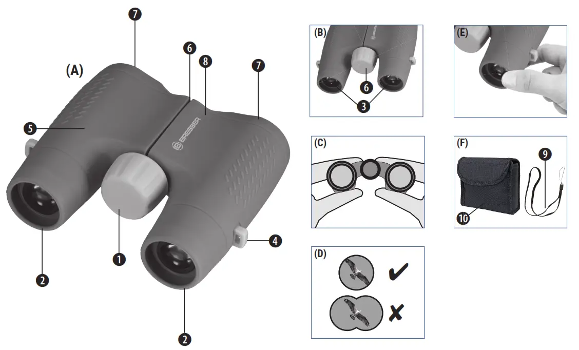 BRESSER 8810630 Kid’s Telescope HD Eye Protection - Overview