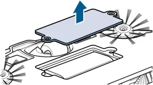 BISSELL 2908F - Replacing the Battery 1