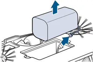 BISSELL 2908F - Replacing the Battery 2