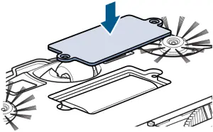 BISSELL 2908F - Replacing the Battery 4