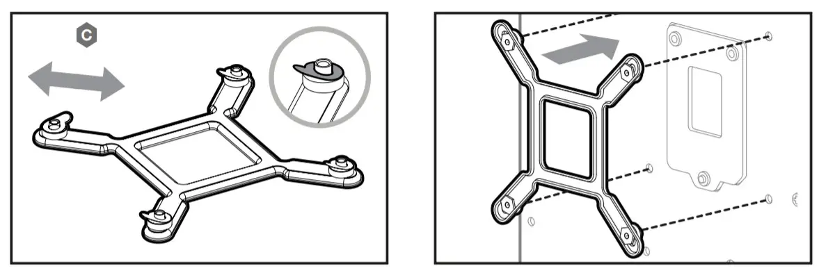 CORSAIR XC7 RGB Pro Socket 1200 1700 AM4 RGB CPU Water Block-INSTALLATION GUIDE