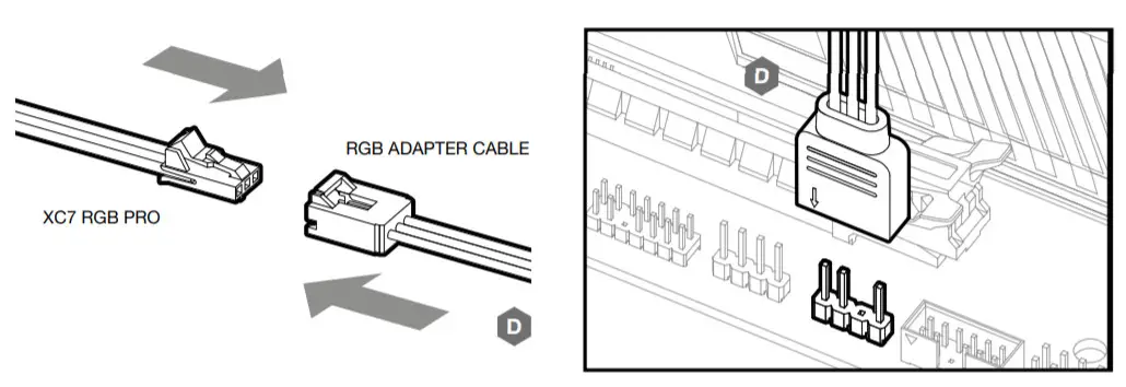 CORSAIR XC7 RGB Pro Socket 1200 1700 AM4 RGB CPU Water Block- MOTHERBOARD