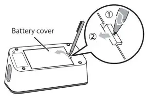 FIG 1 Install batteries