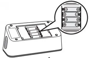 FIG 2 Install batteries