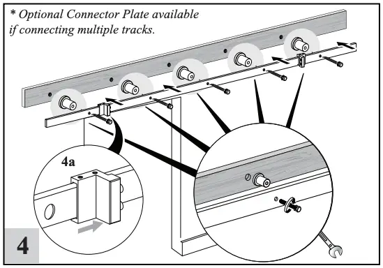 INSTALL STOPS & TRACK