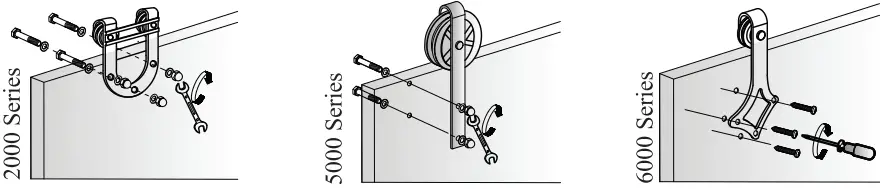 Step 2 (For the 2000, 5000, and 6000 Series)