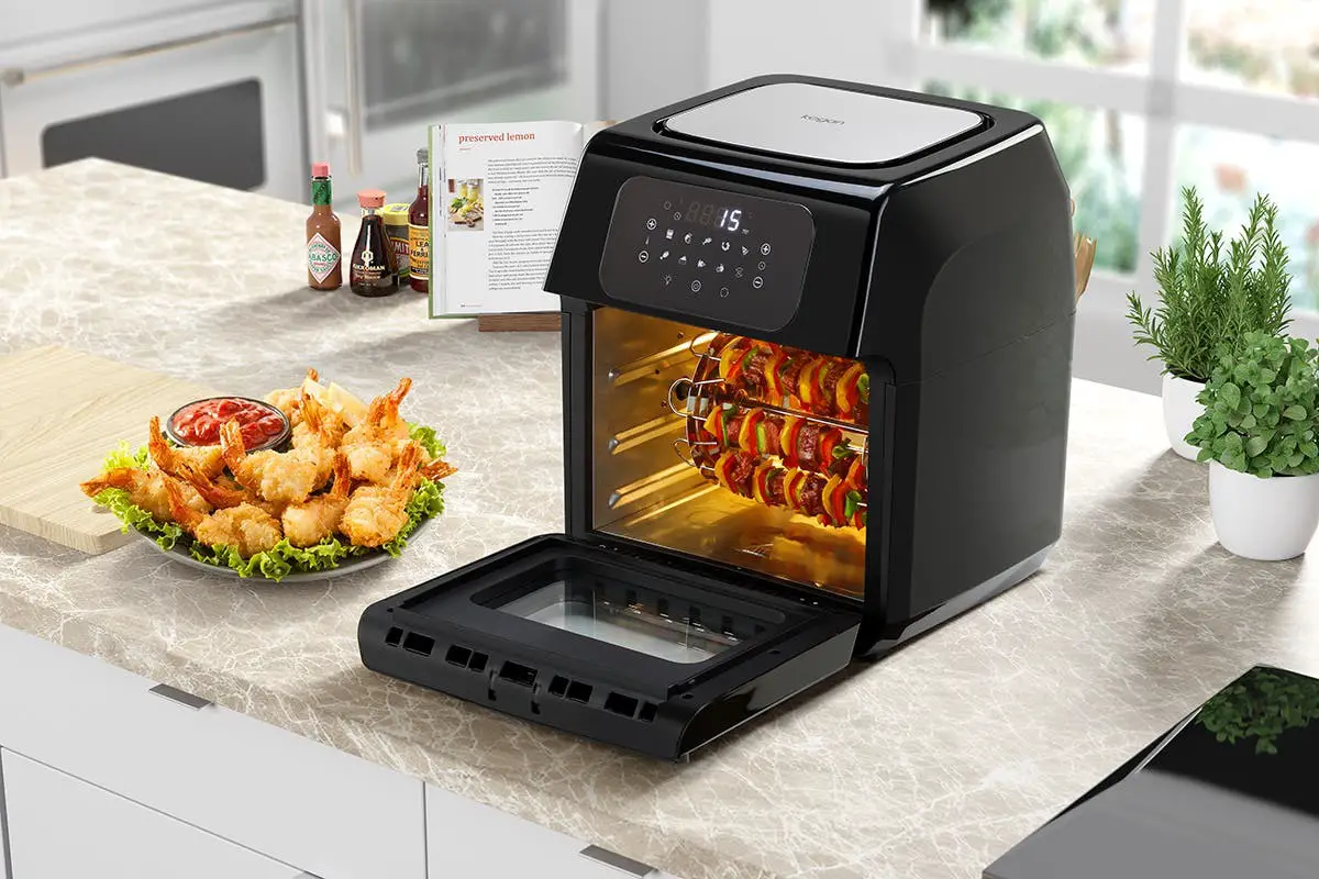 Kogan 12l Digital 1800w Air Fryer Oven Ka12ldgfrya User Guide