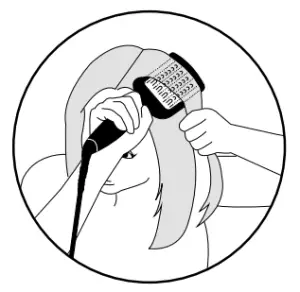 CONAIR BC8 Straightening Brush - fig1